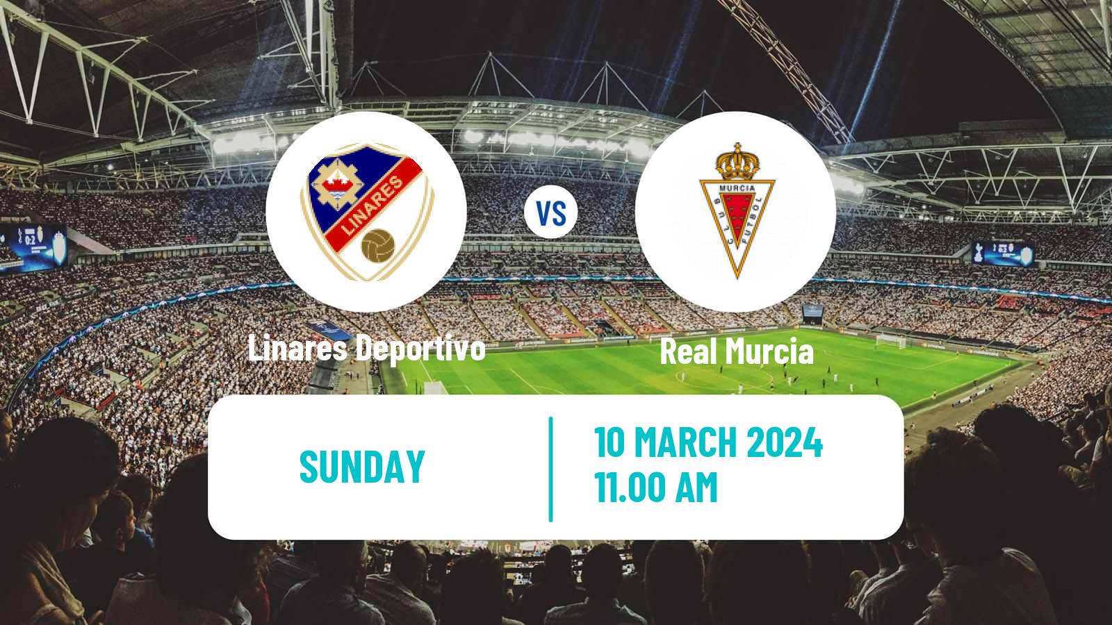 Soccer Spanish Primera RFEF Group 2 Linares Deportivo - Real Murcia