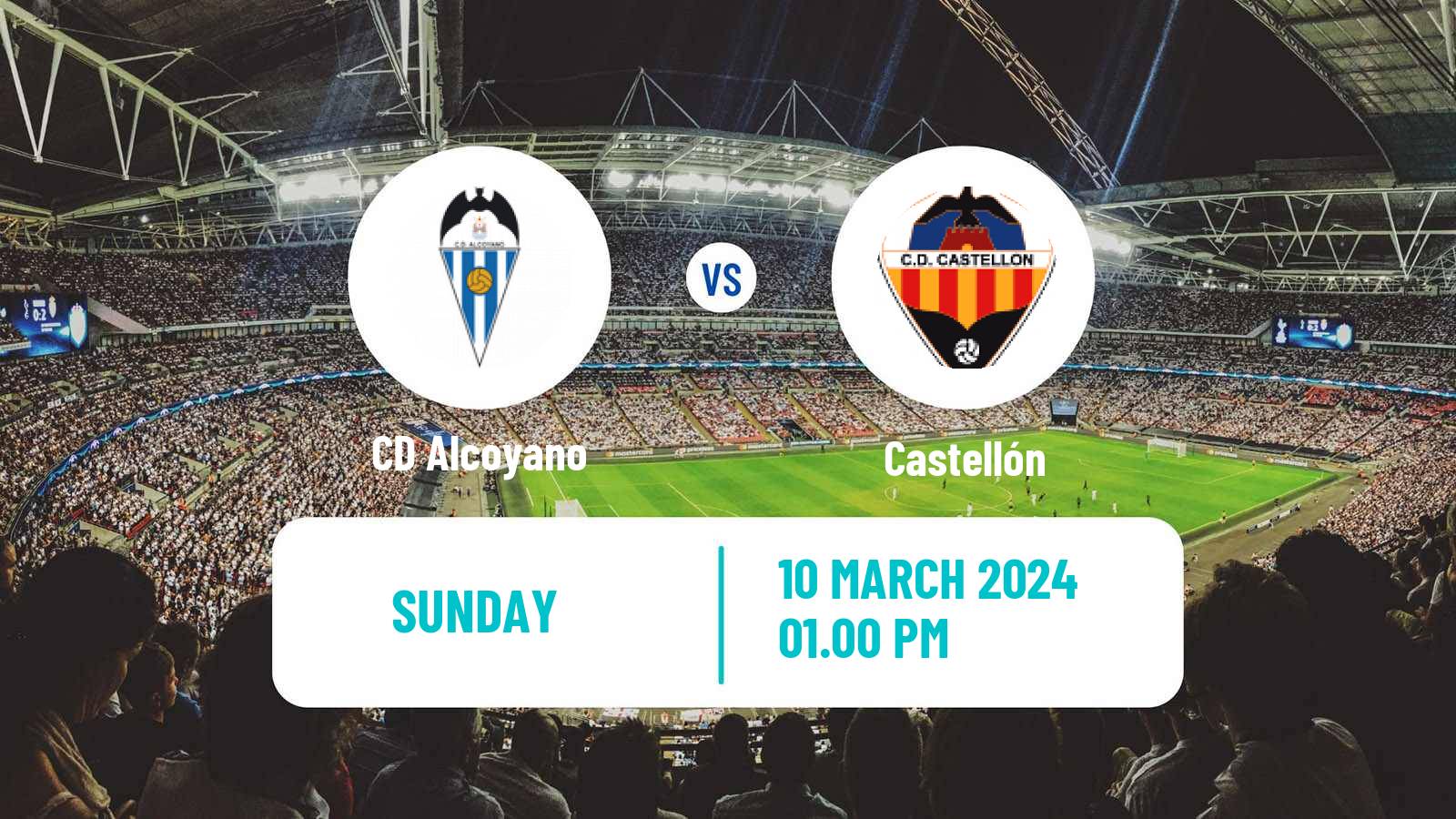 Soccer Spanish Primera RFEF Group 2 Alcoyano - Castellón
