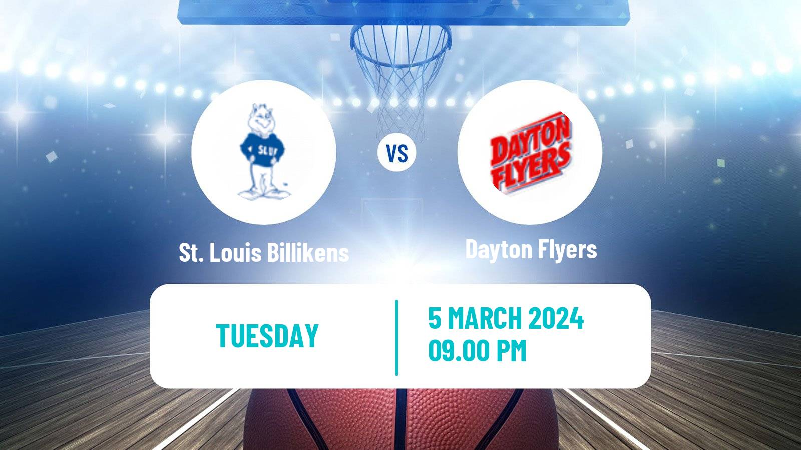 Basketball NCAA College Basketball St. Louis Billikens - Dayton Flyers