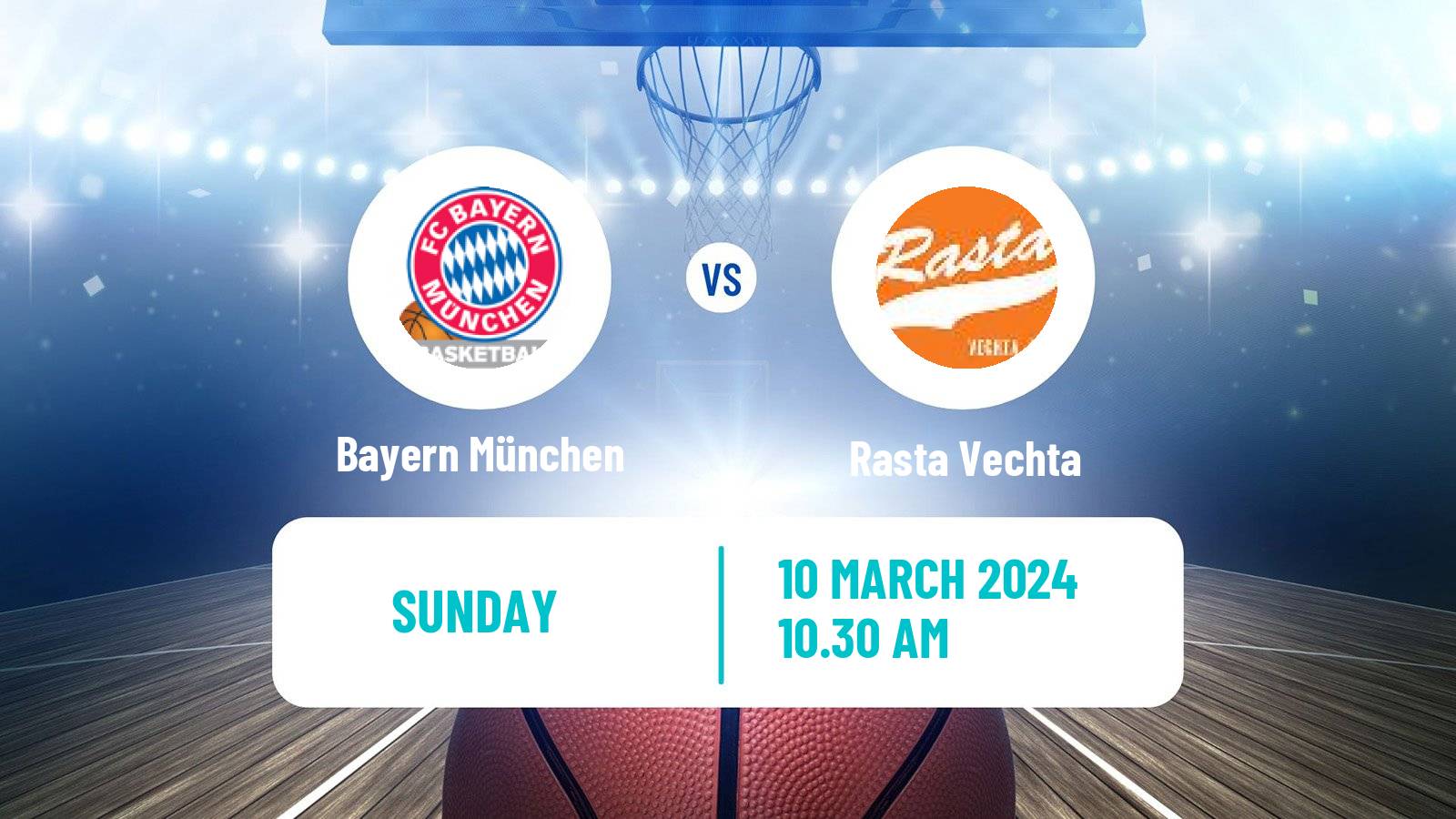 Basketball German BBL Bayern München - Rasta Vechta