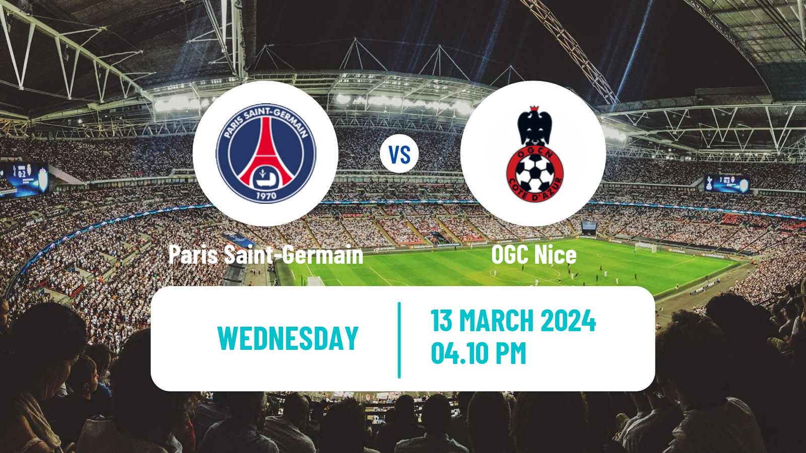 Soccer Coupe De France Paris Saint-Germain - Nice