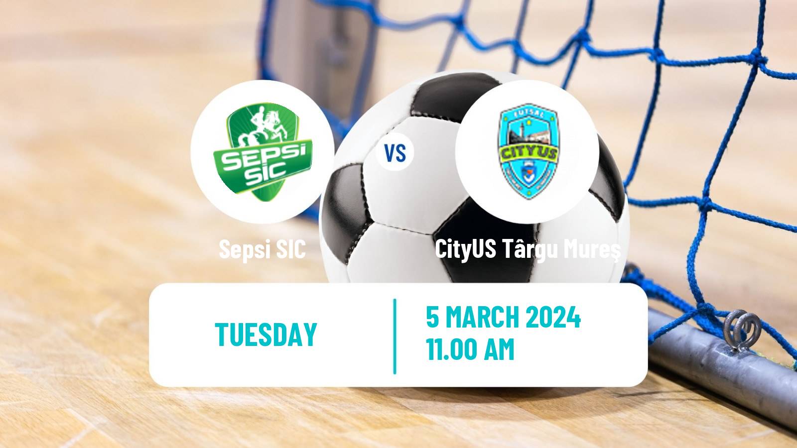 Futsal Romanian Liga I Futsal Sepsi SIC - CityUS Târgu Mureş