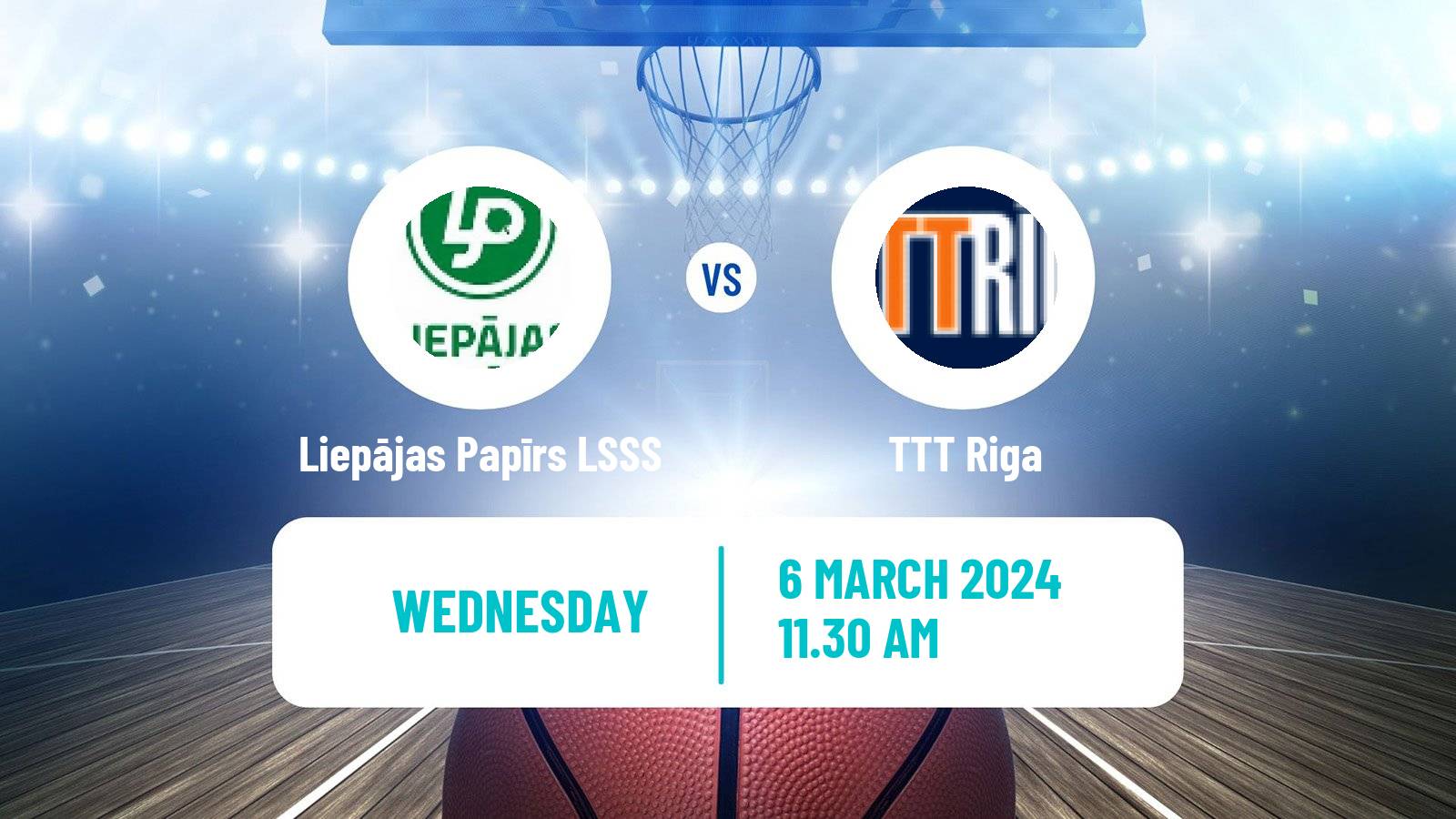 Basketball WBBL Liepājas Papīrs LSSS - TTT Riga