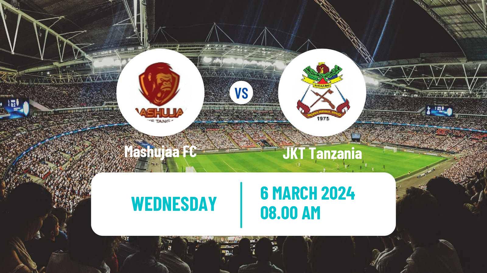 Soccer Tanzanian Premier League Mashujaa - JKT Tanzania