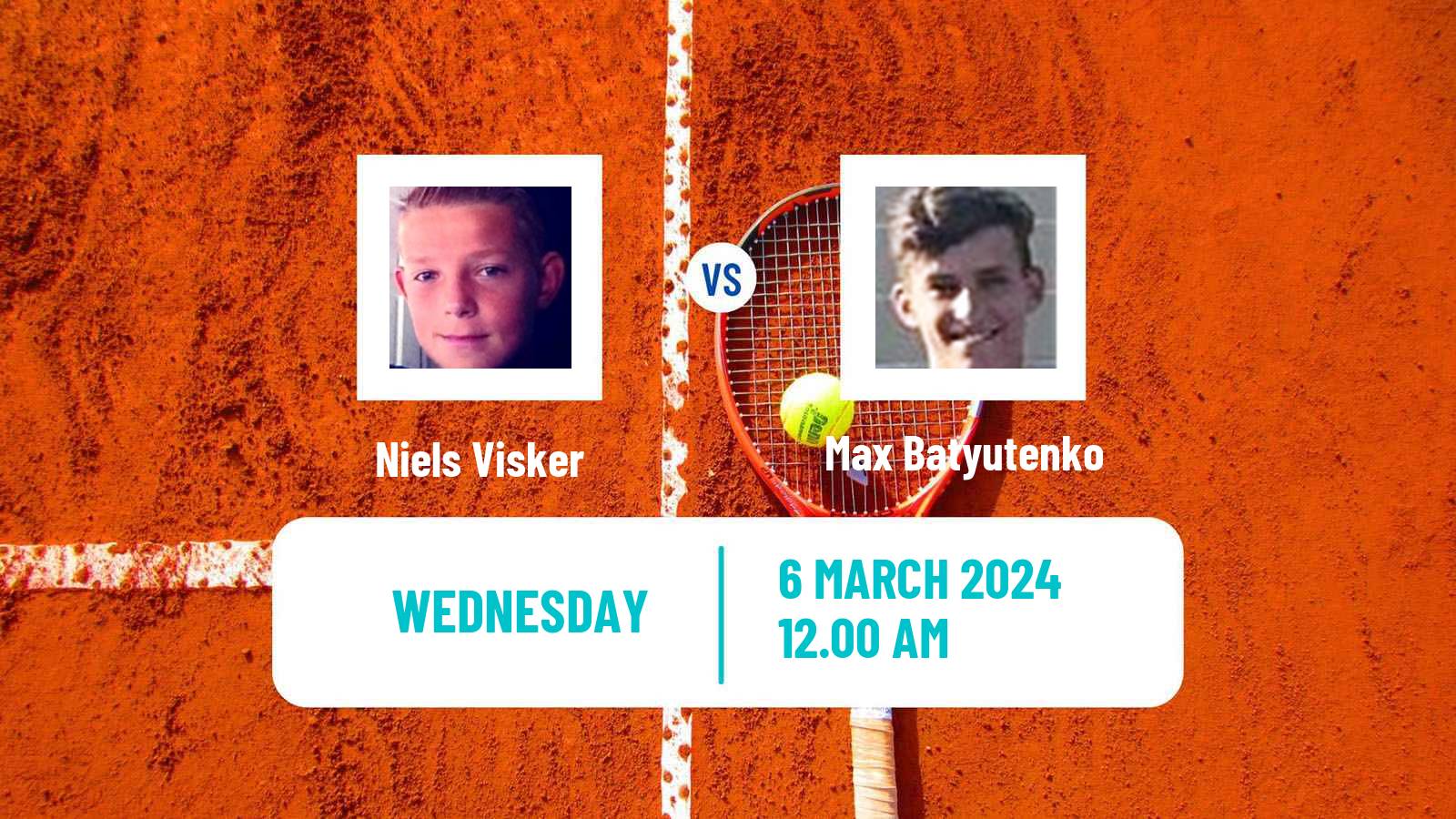 Tennis ITF M15 Aktobe Men 2024 Niels Visker - Max Batyutenko