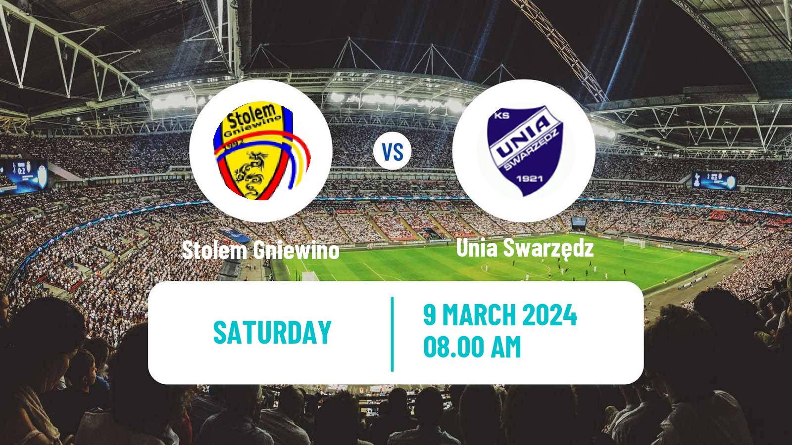 Soccer Polish Division 3 - Group II Stolem Gniewino - Unia Swarzędz