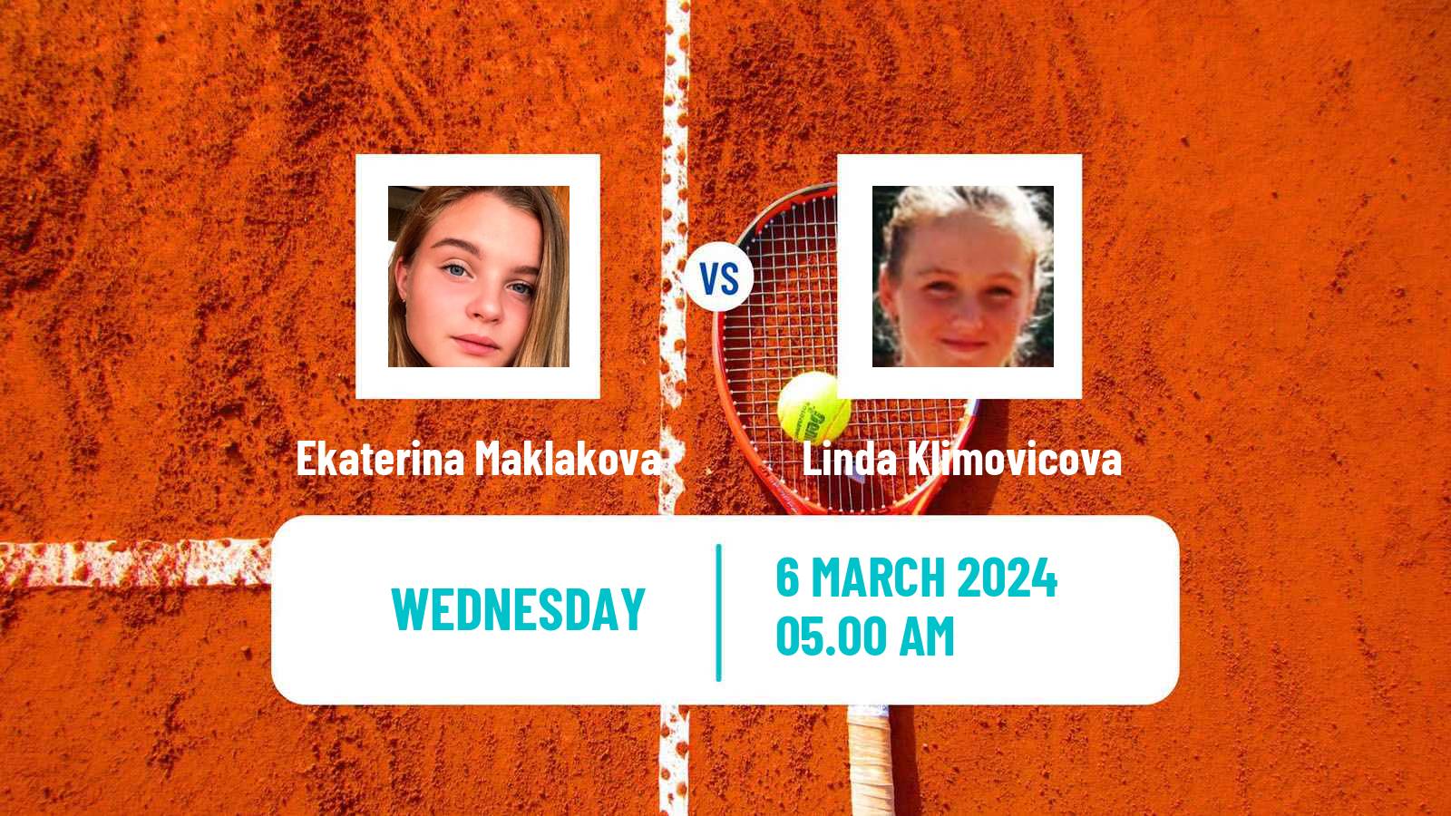 Tennis ITF W35 Solarino Women Ekaterina Maklakova - Linda Klimovicova