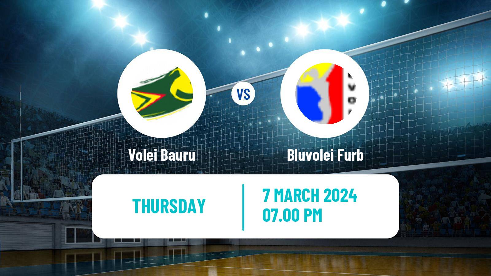 Volleyball Brazilian SuperLiga Volleyball Women Volei Bauru - Bluvolei Furb