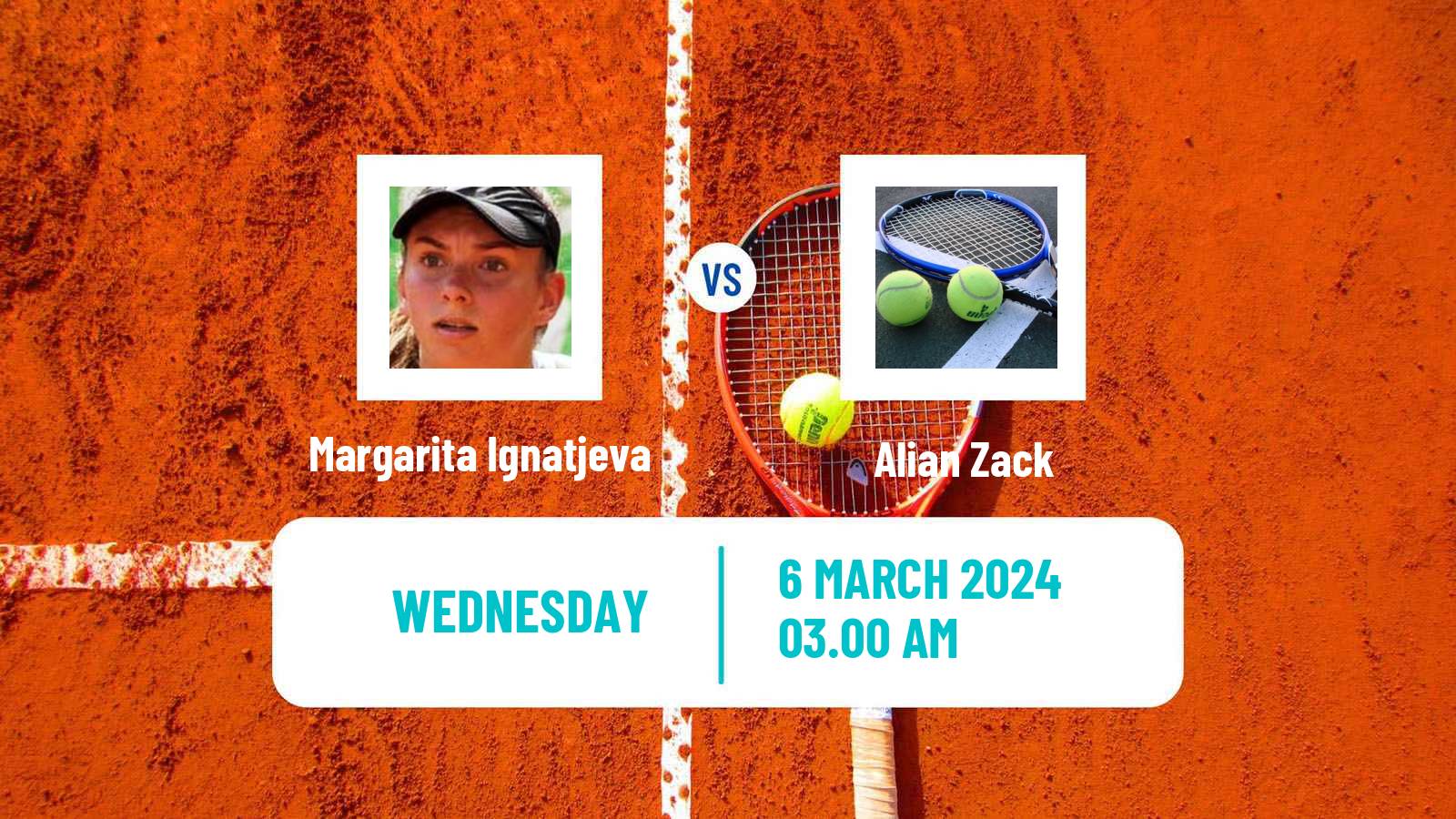 Tennis ITF W15 Heraklion Women Margarita Ignatjeva - Alian Zack