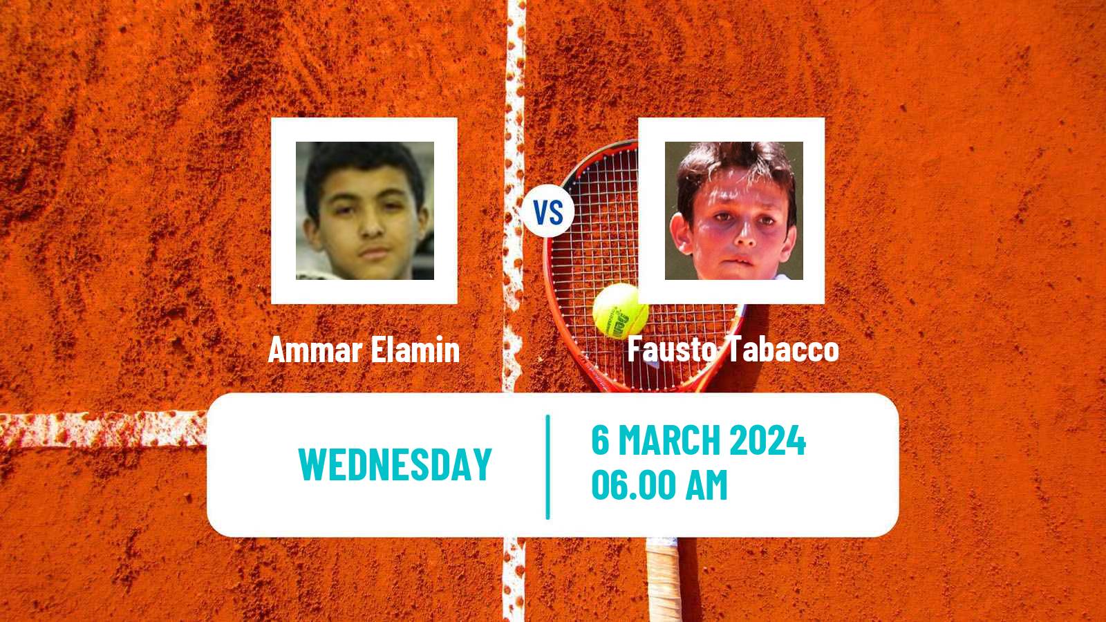 Tennis ITF M15 Torello Men Ammar Elamin - Fausto Tabacco