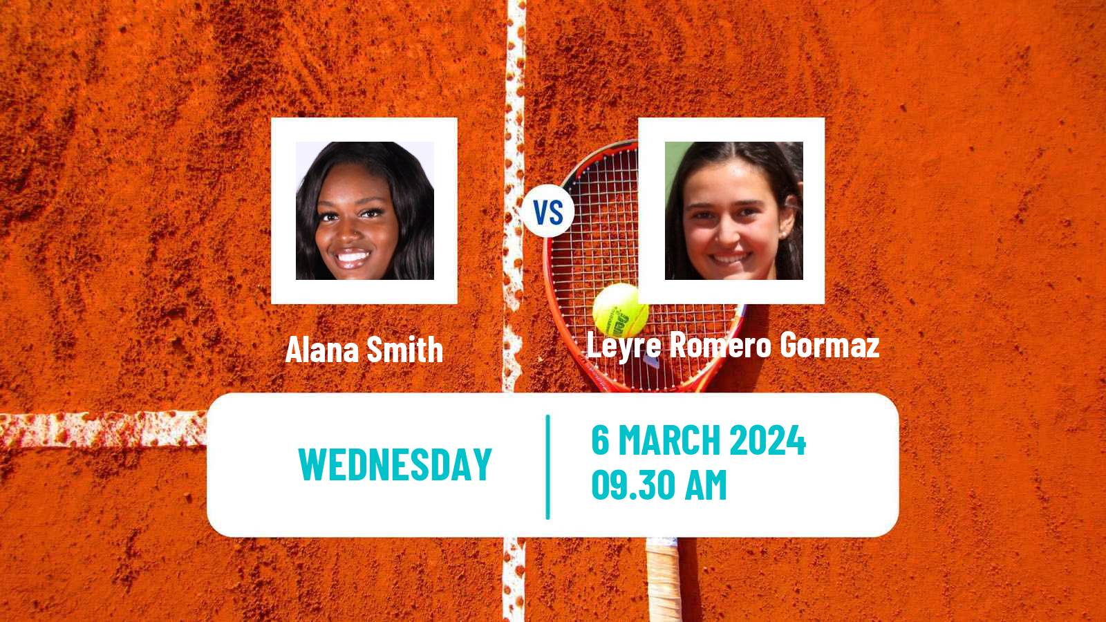 Tennis ITF W35 Santo Domingo Women Alana Smith - Leyre Romero Gormaz