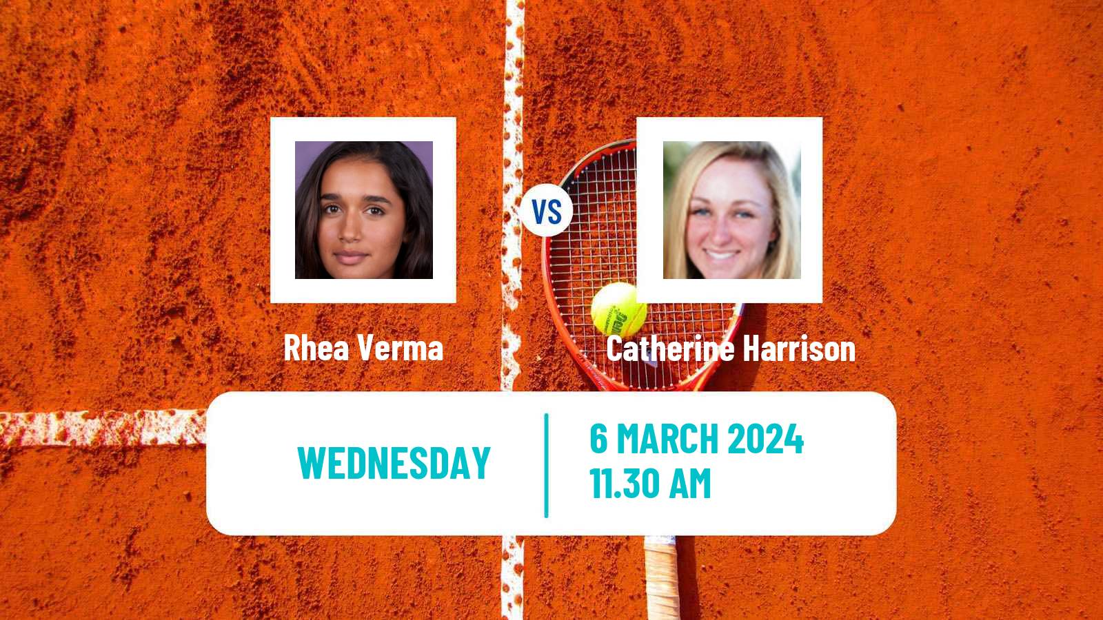 Tennis ITF W15 Brossard Women Rhea Verma - Catherine Harrison