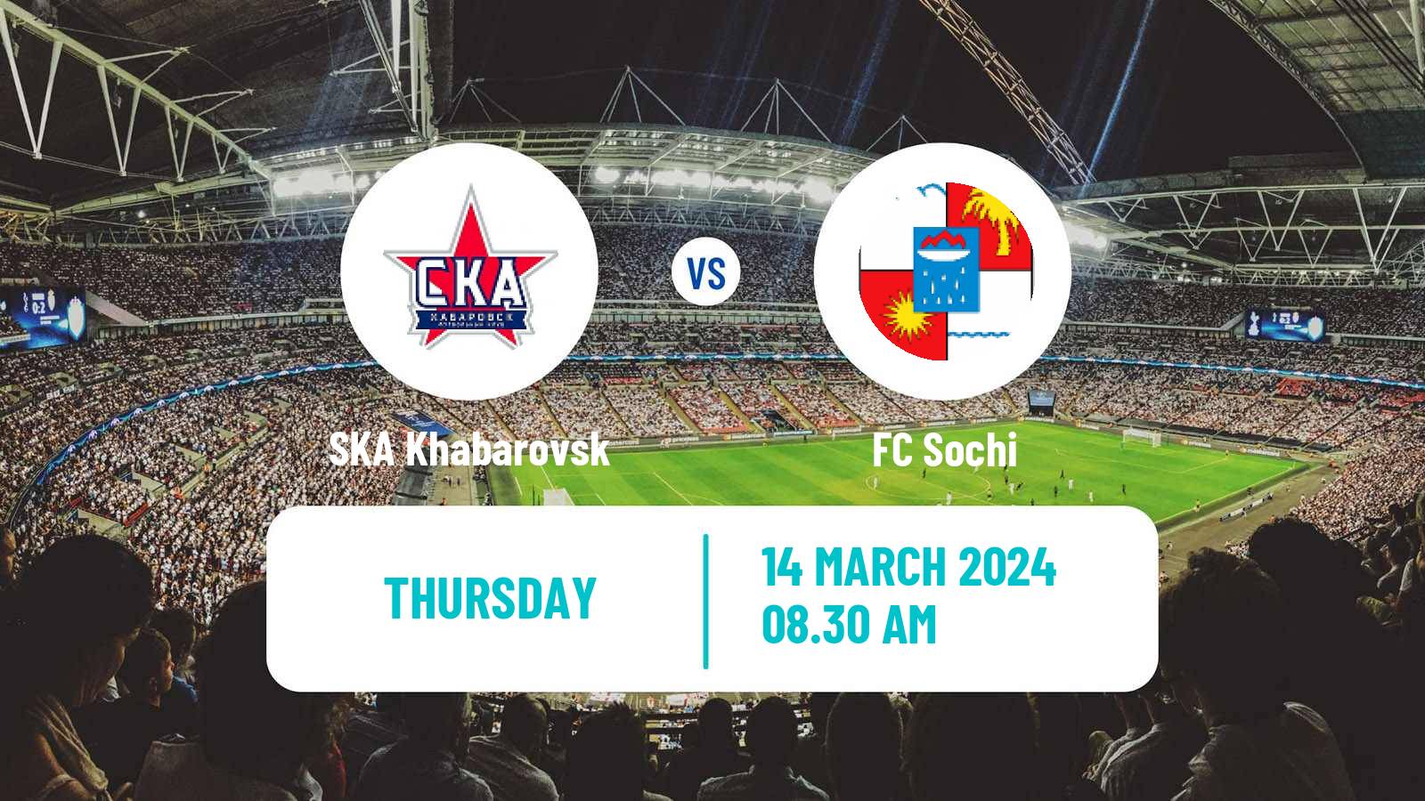 Soccer Russian Cup SKA Khabarovsk - Sochi