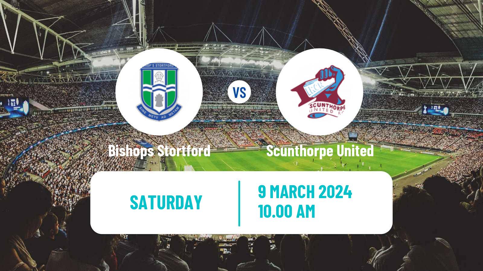 Soccer English National League North Bishops Stortford - Scunthorpe United