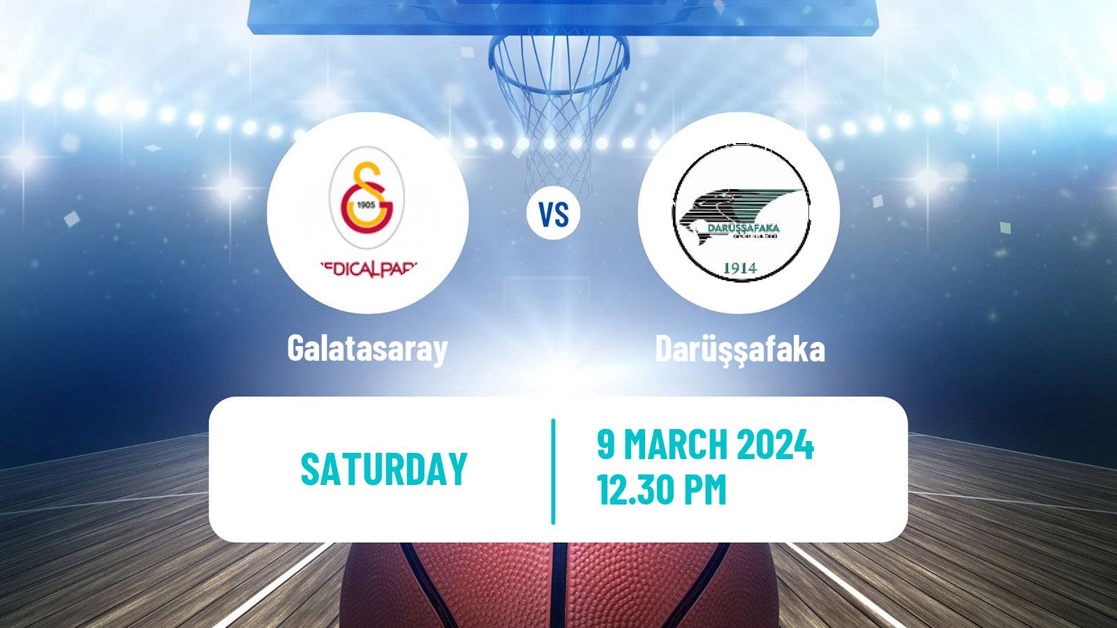 Basketball Turkish Basketball Super Ligi Galatasaray - Darüşşafaka