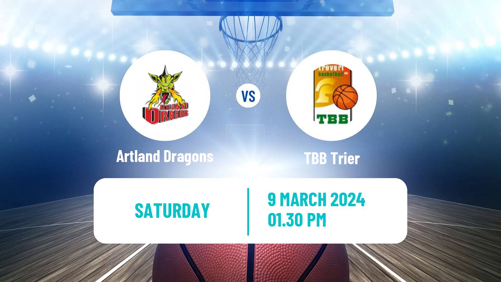 Basketball German Pro A Basketball Artland Dragons - Trier