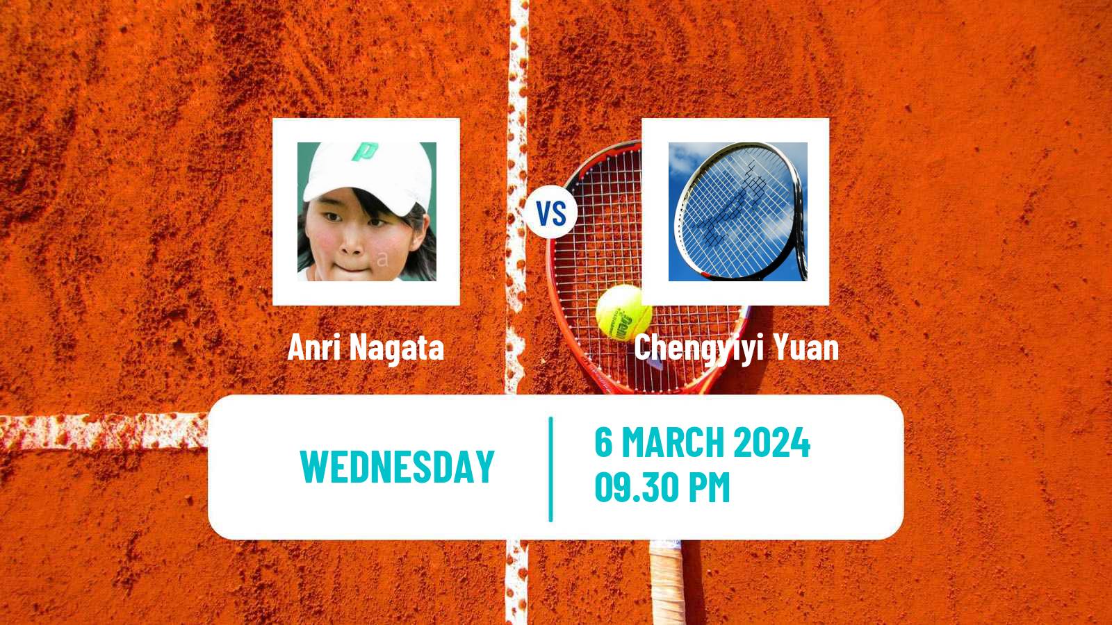Tennis ITF W15 Kuala Lumpur Women Anri Nagata - Chengyiyi Yuan