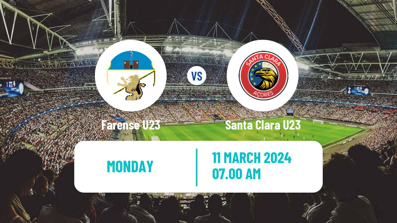 Soccer Portuguese Liga Revelacao U23 Farense U23 - Santa Clara U23