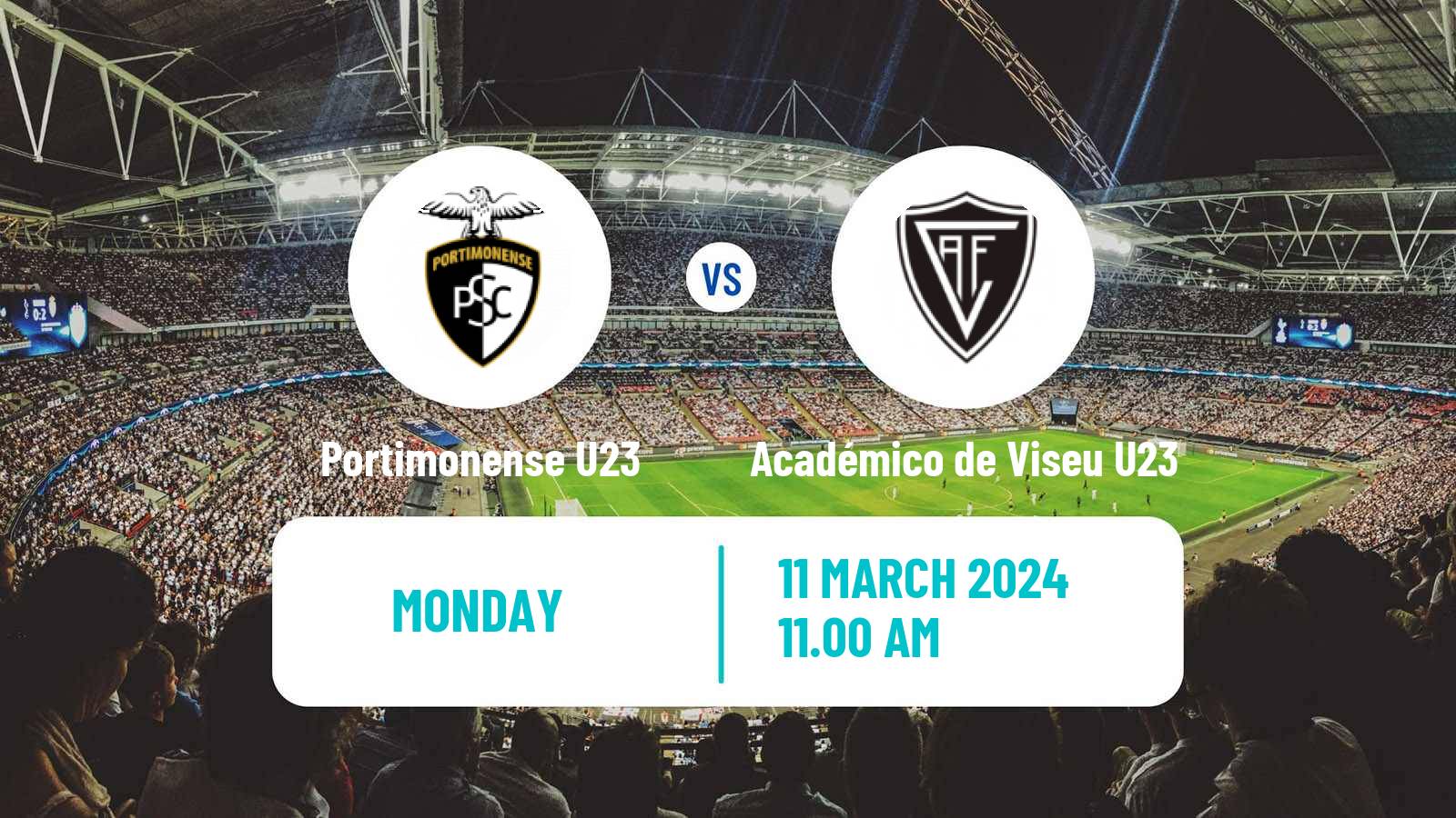 Soccer Portuguese Liga Revelacao U23 Portimonense U23 - Académico de Viseu U23