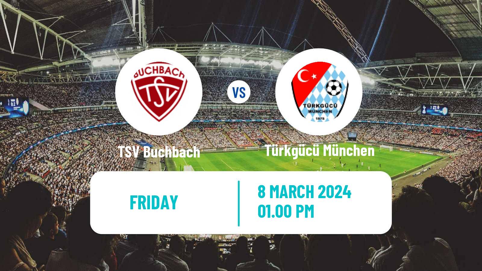 Soccer German Regionalliga Bayern Buchbach - Türkgücü München