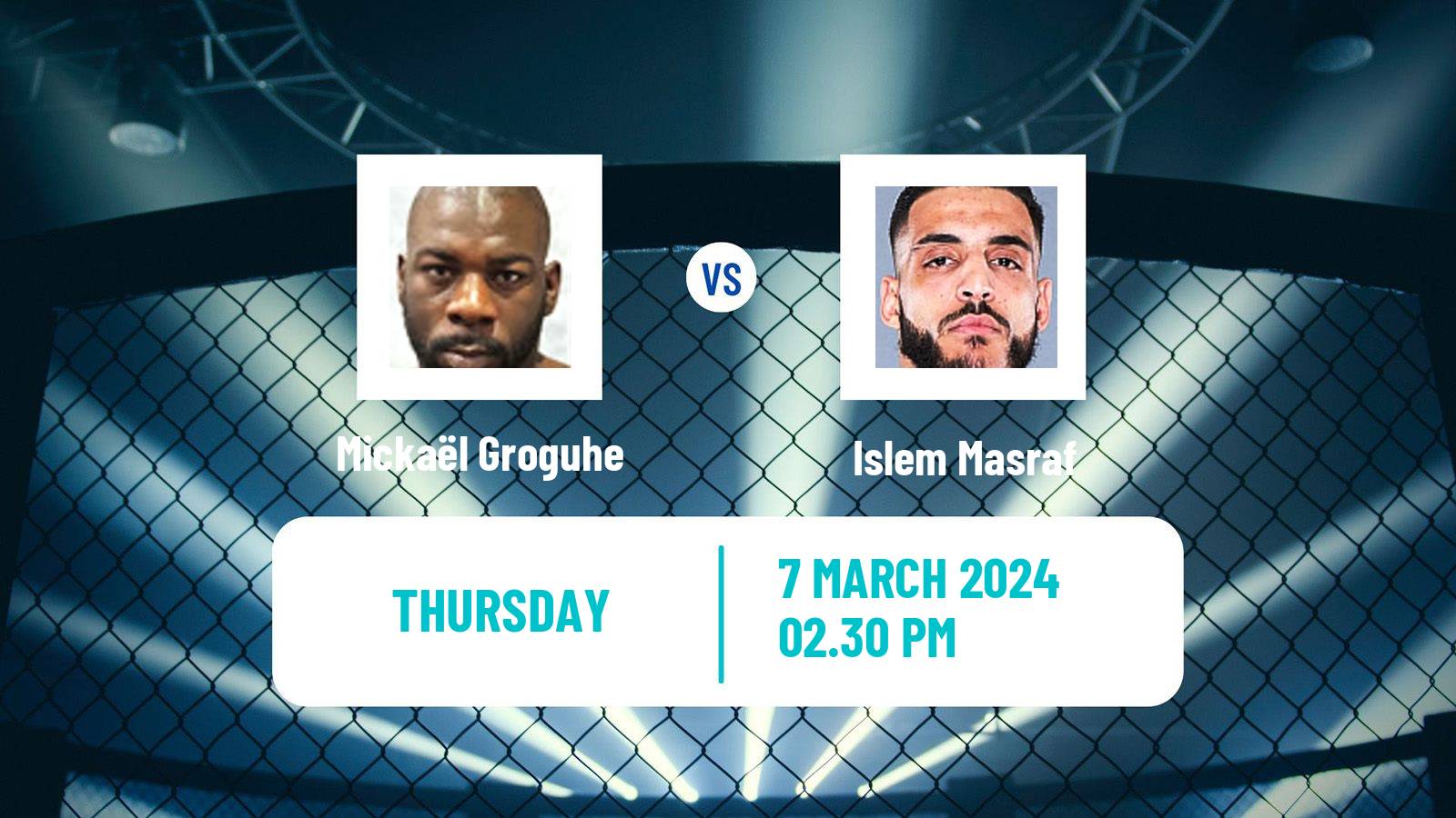 MMA Heavyweight Pfl Men Mickaël Groguhe - Islem Masraf