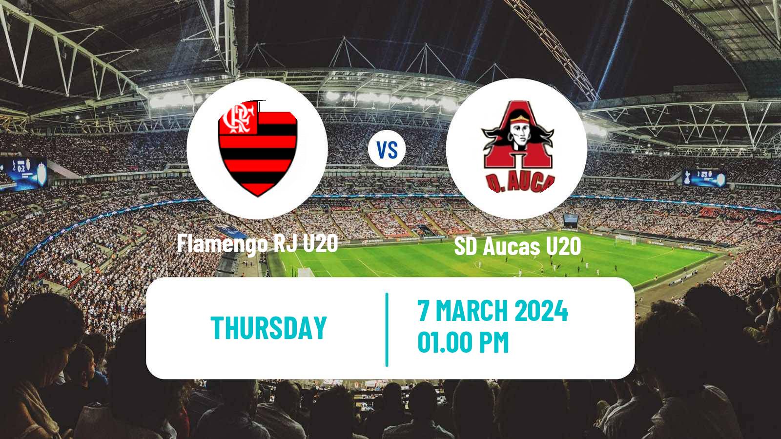Soccer Copa Libertadores U20 Flamengo RJ U20 - Aucas U20