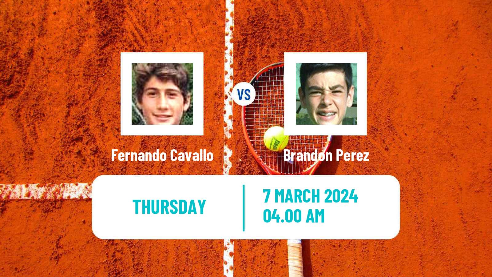 Tennis ITF M15 Kish Island 4 Men Fernando Cavallo - Brandon Perez