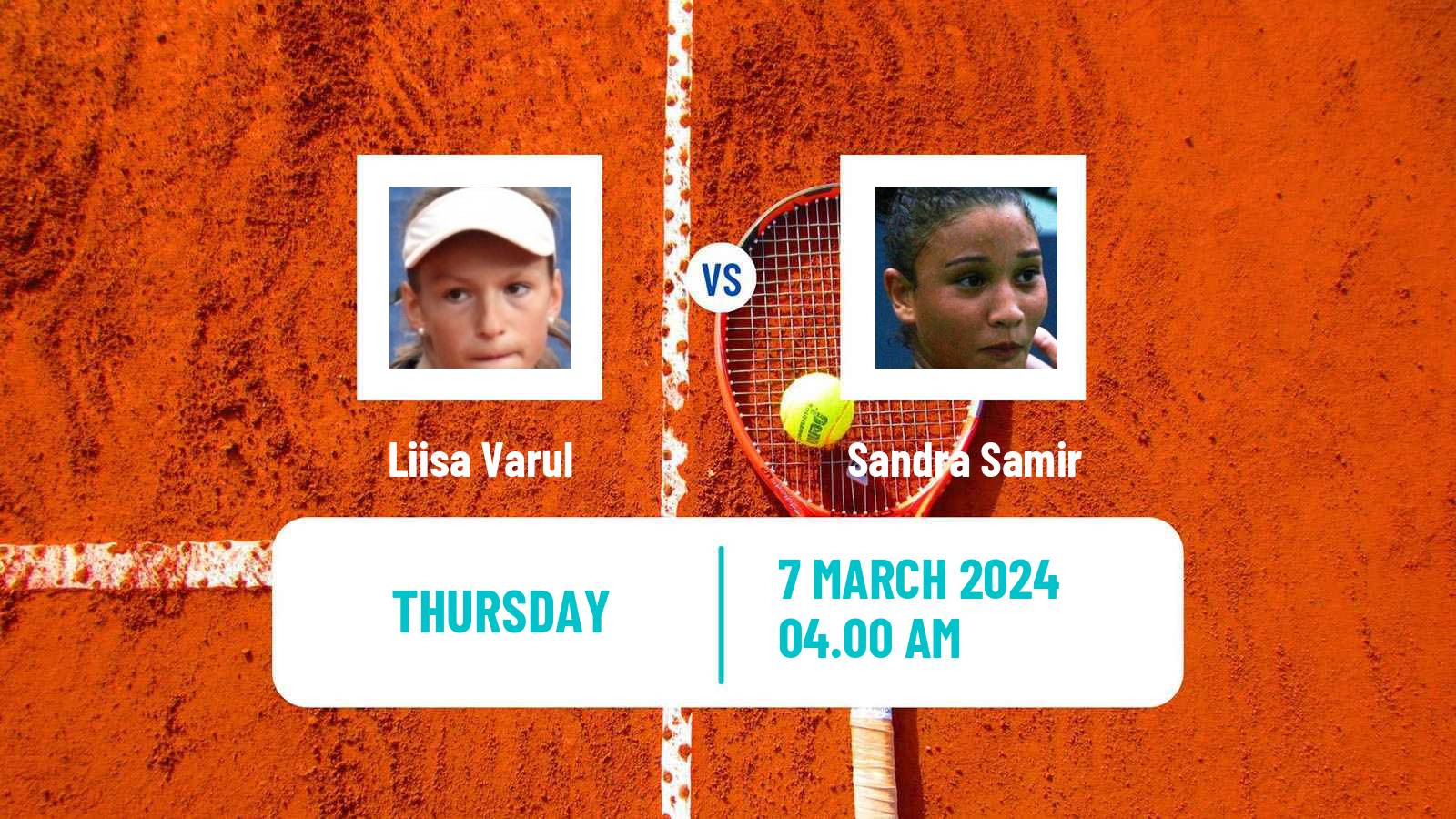 Tennis ITF W15 Sharm Elsheikh 5 Women Liisa Varul - Sandra Samir