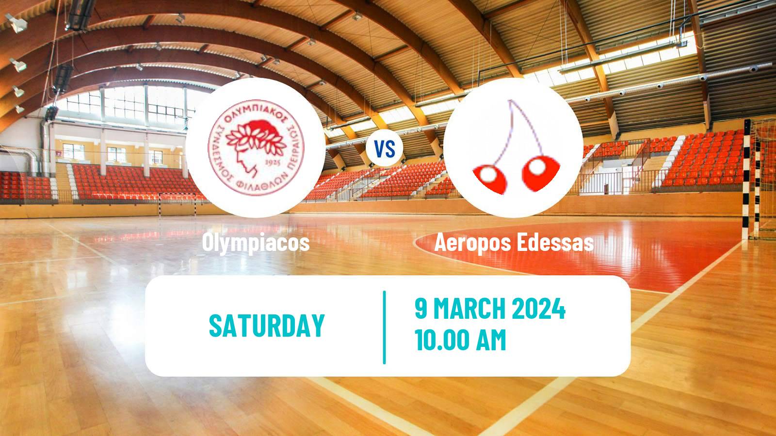 Handball Greek A1 Handball Olympiacos - Aeropos Edessas