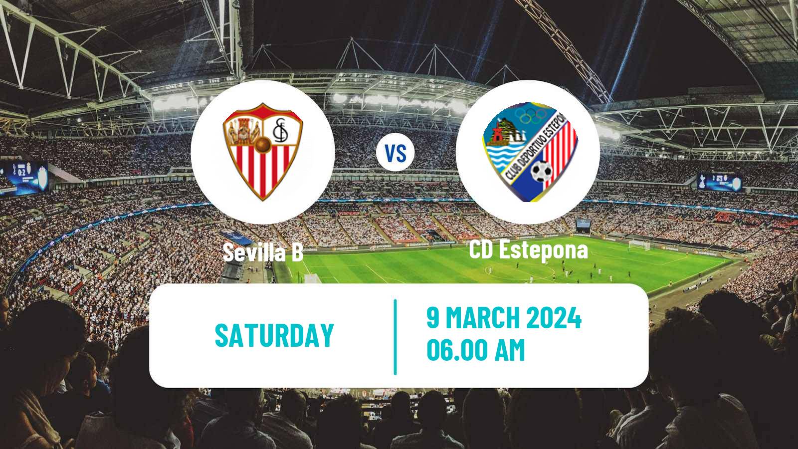 Soccer Spanish Segunda RFEF - Group 4 Sevilla B - Estepona