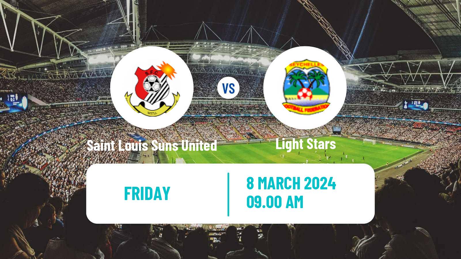 Soccer Seychelles Premier League Saint Louis Suns United - Light Stars