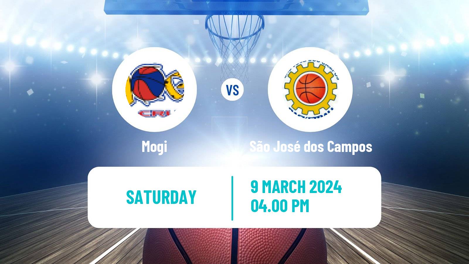 Basketball Brazilian NBB Mogi - São José dos Campos