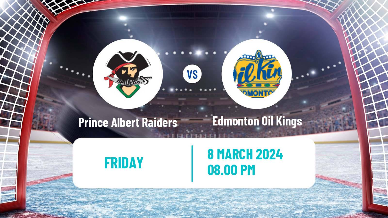 Hockey WHL Prince Albert Raiders - Edmonton Oil Kings