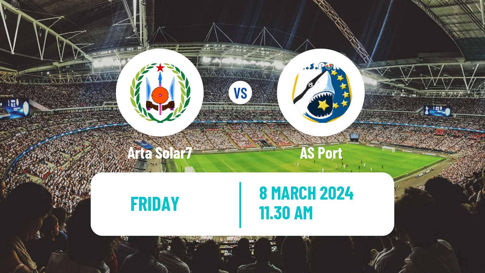 Soccer Djibouti Premier League Arta Solar7 - Port