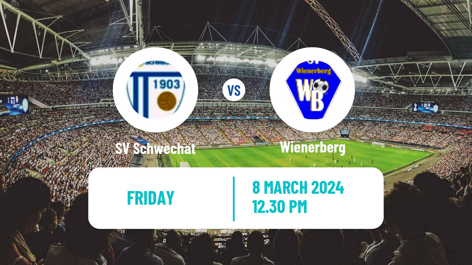 Soccer Austrian Landesliga Wien Schwechat - Wienerberg