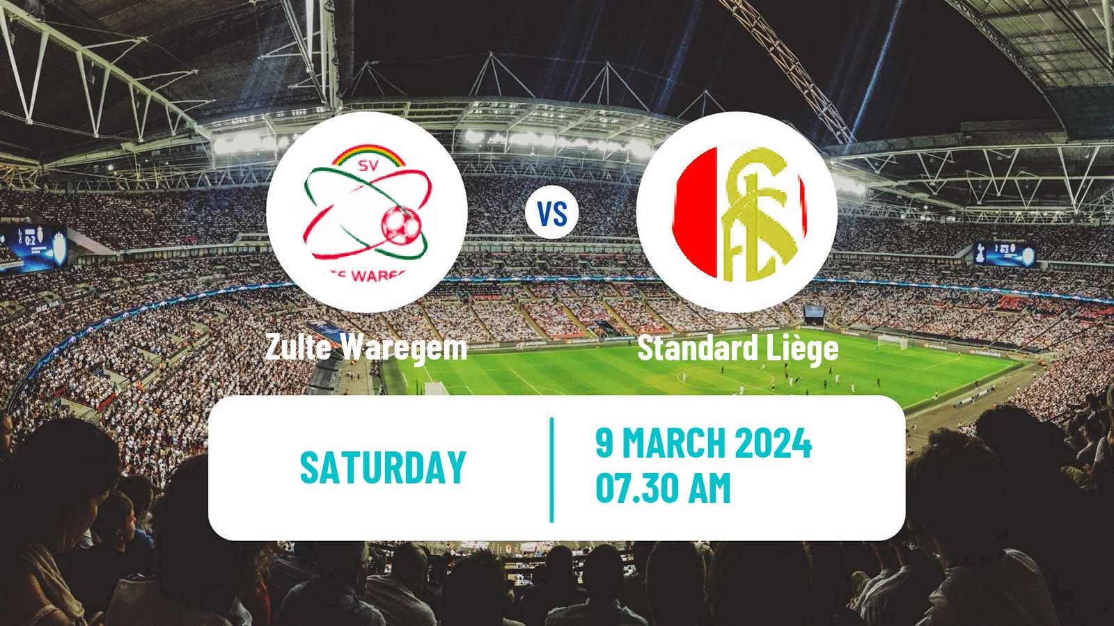 Soccer Belgian Super League Women Zulte Waregem - Standard Liège