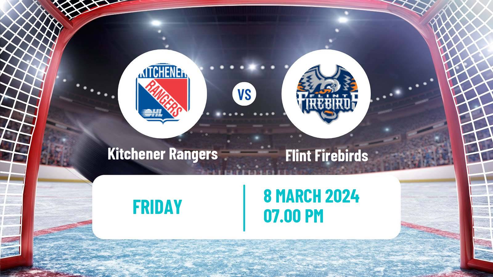 Hockey OHL Kitchener Rangers - Flint Firebirds