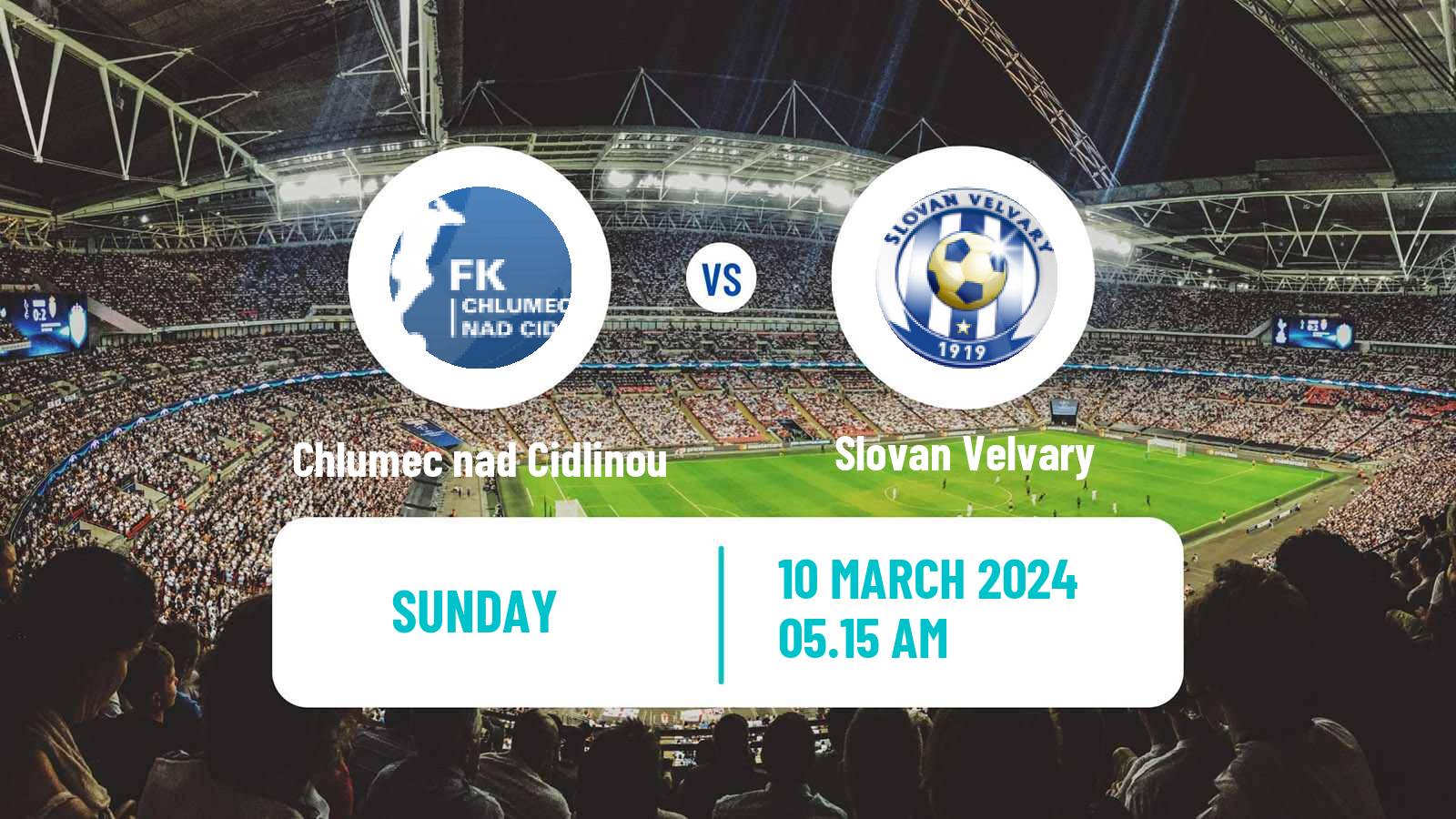 Soccer Czech CFL Group B Chlumec nad Cidlinou - Slovan Velvary