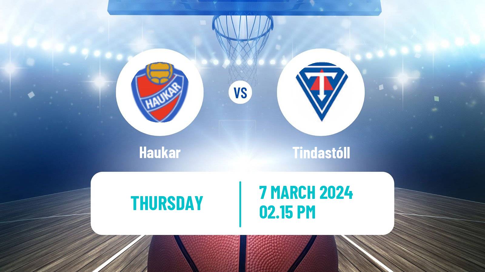 Basketball Icelandic Premier League Basketball Haukar - Tindastóll