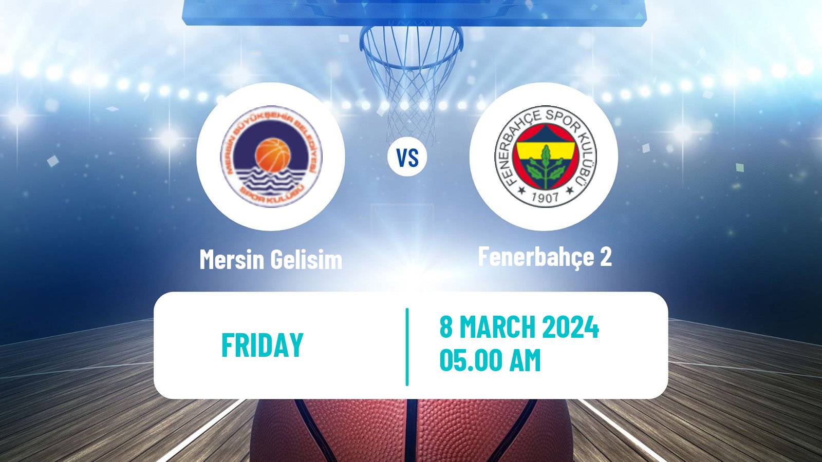 Basketball Turkish TKBL Women Mersin Gelisim - Fenerbahçe 2