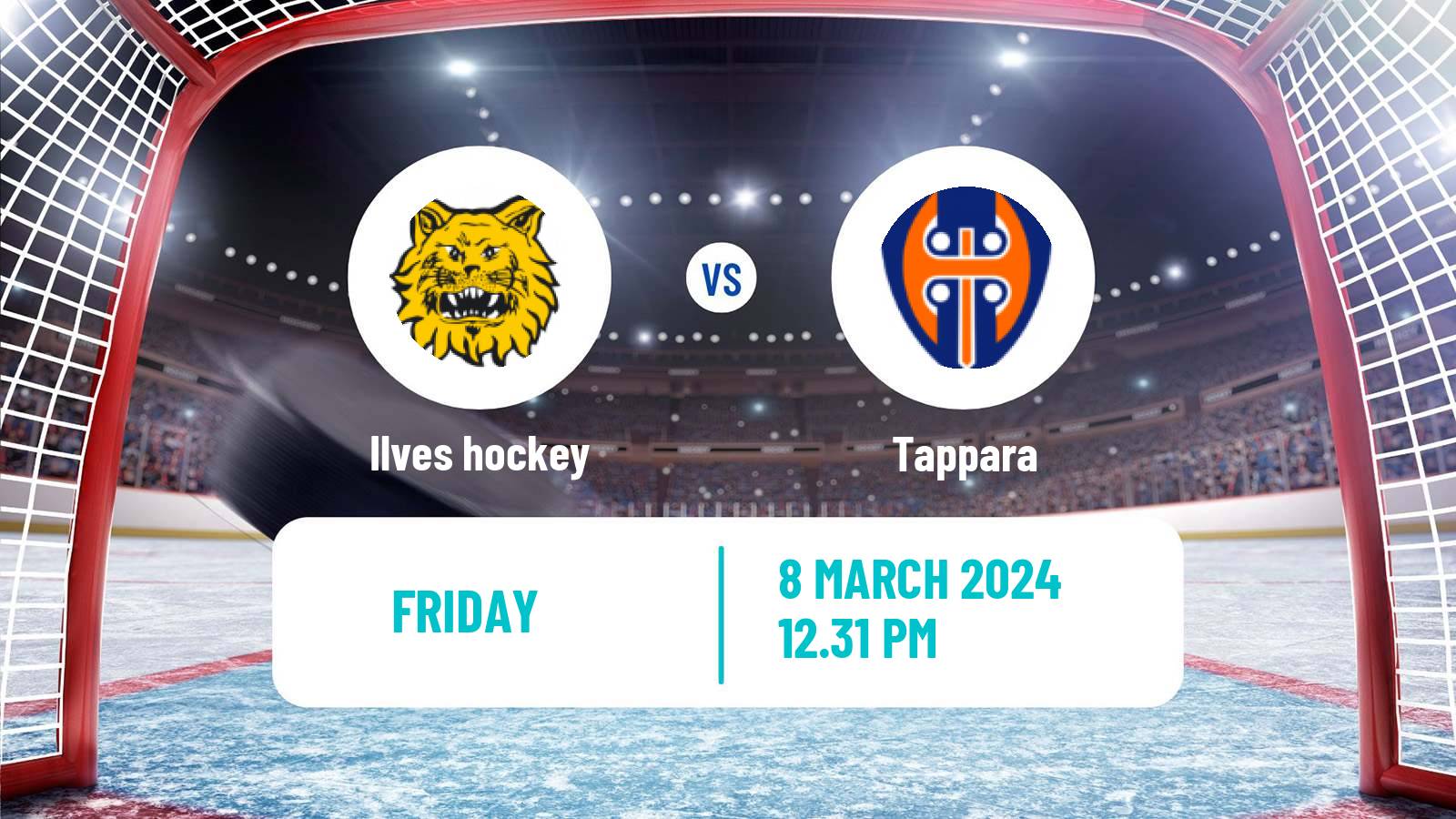 Hockey Finnish SM-liiga Ilves - Tappara