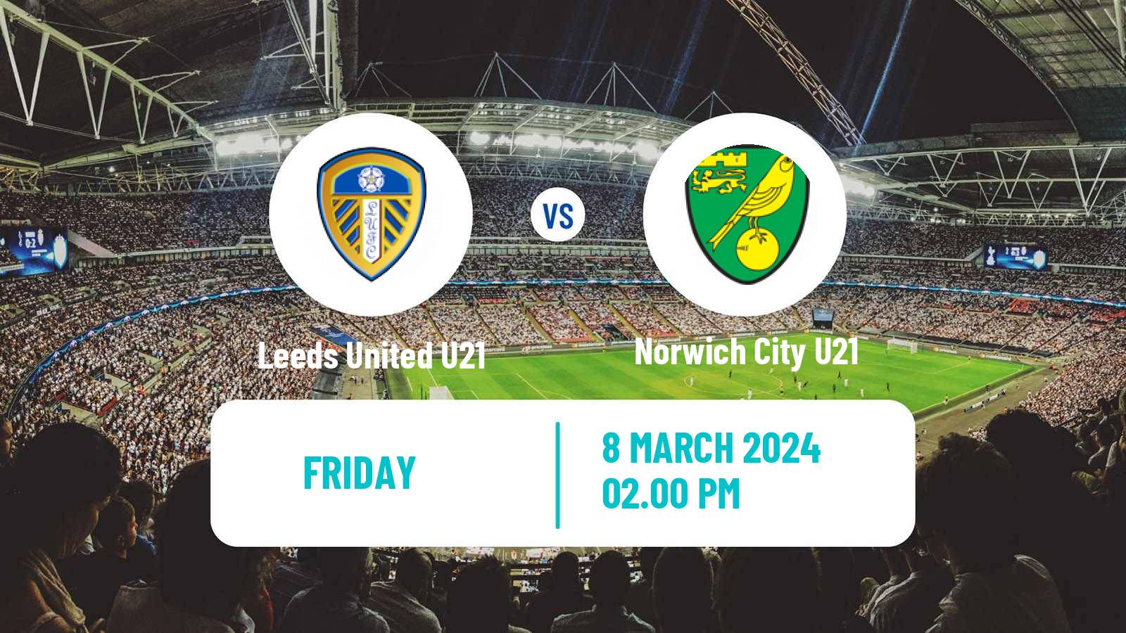 Soccer English Premier League 2 Leeds United U21 - Norwich City U21