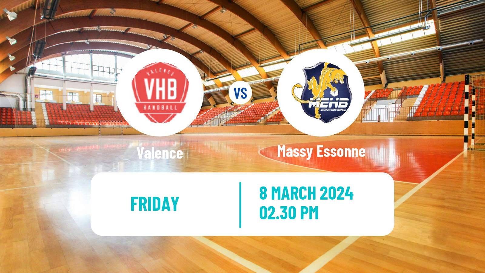 Handball French Proligue Handball Valence - Massy Essonne