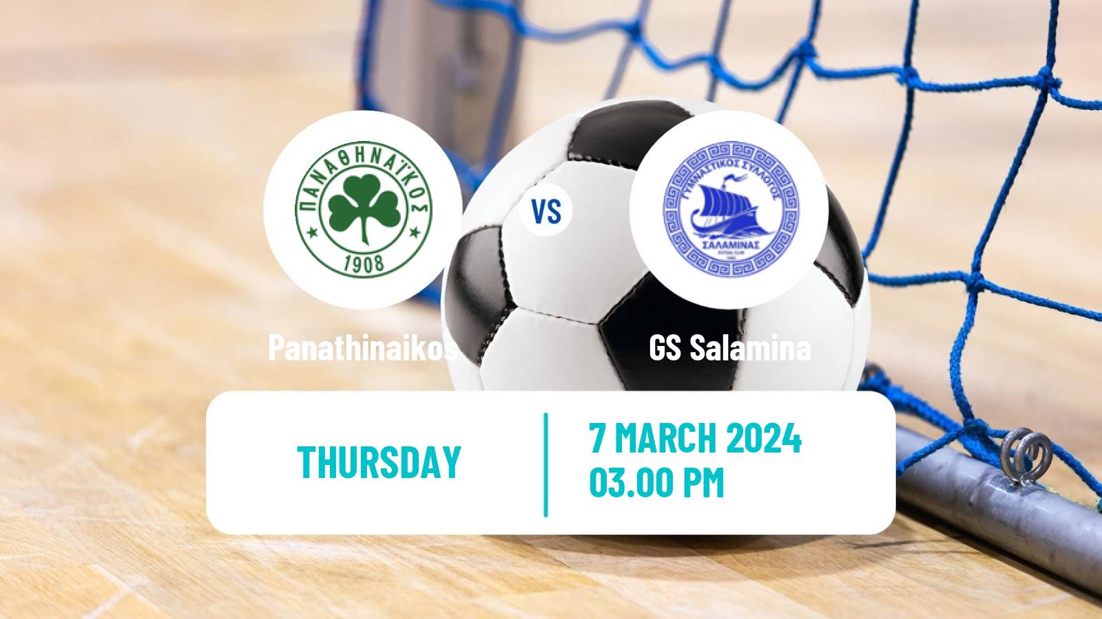 Futsal Greek Super League Futsal Panathinaikos - Salamina