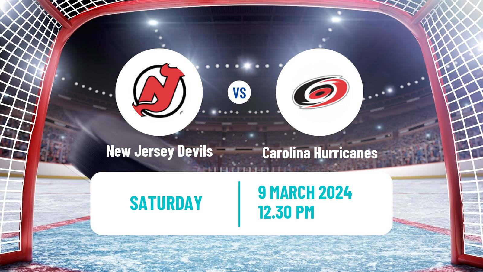 Hockey NHL New Jersey Devils - Carolina Hurricanes