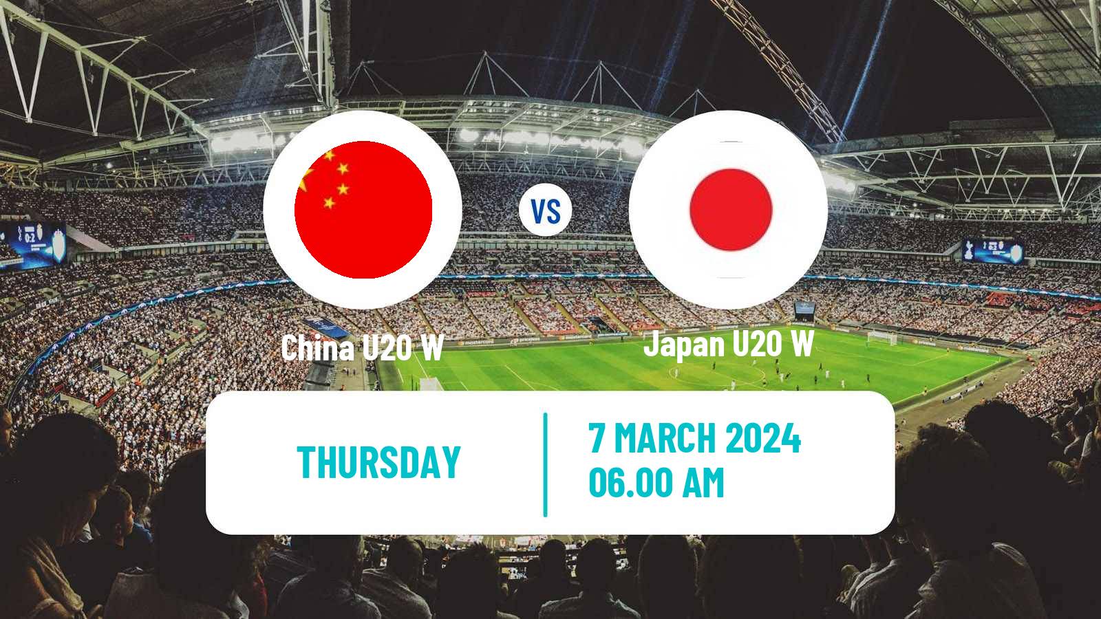 Soccer AFC Asian Cup Women U20 China U20 W - Japan U20 W