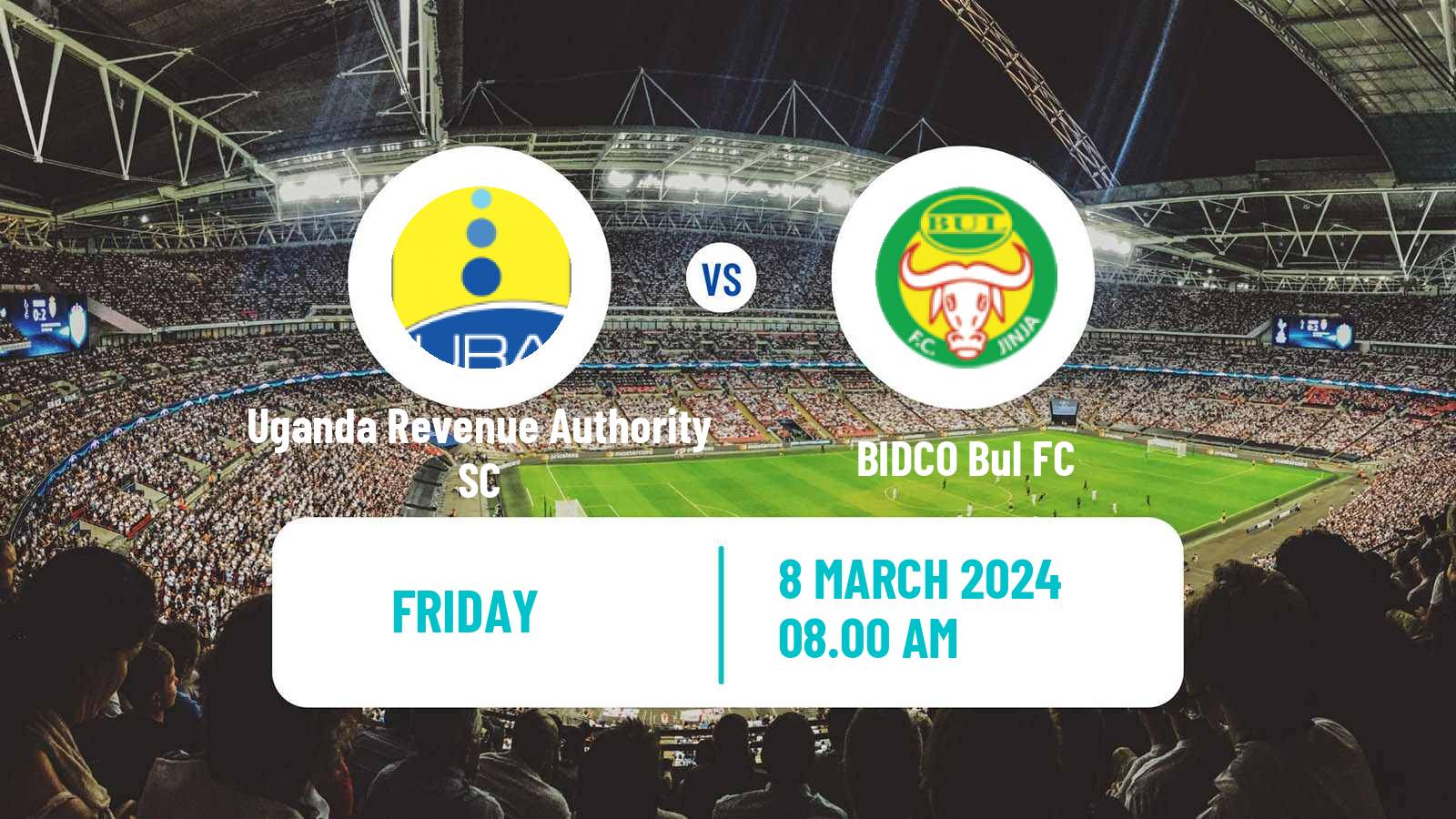 Soccer Ugandan Super League Uganda Revenue Authority SC - Bul
