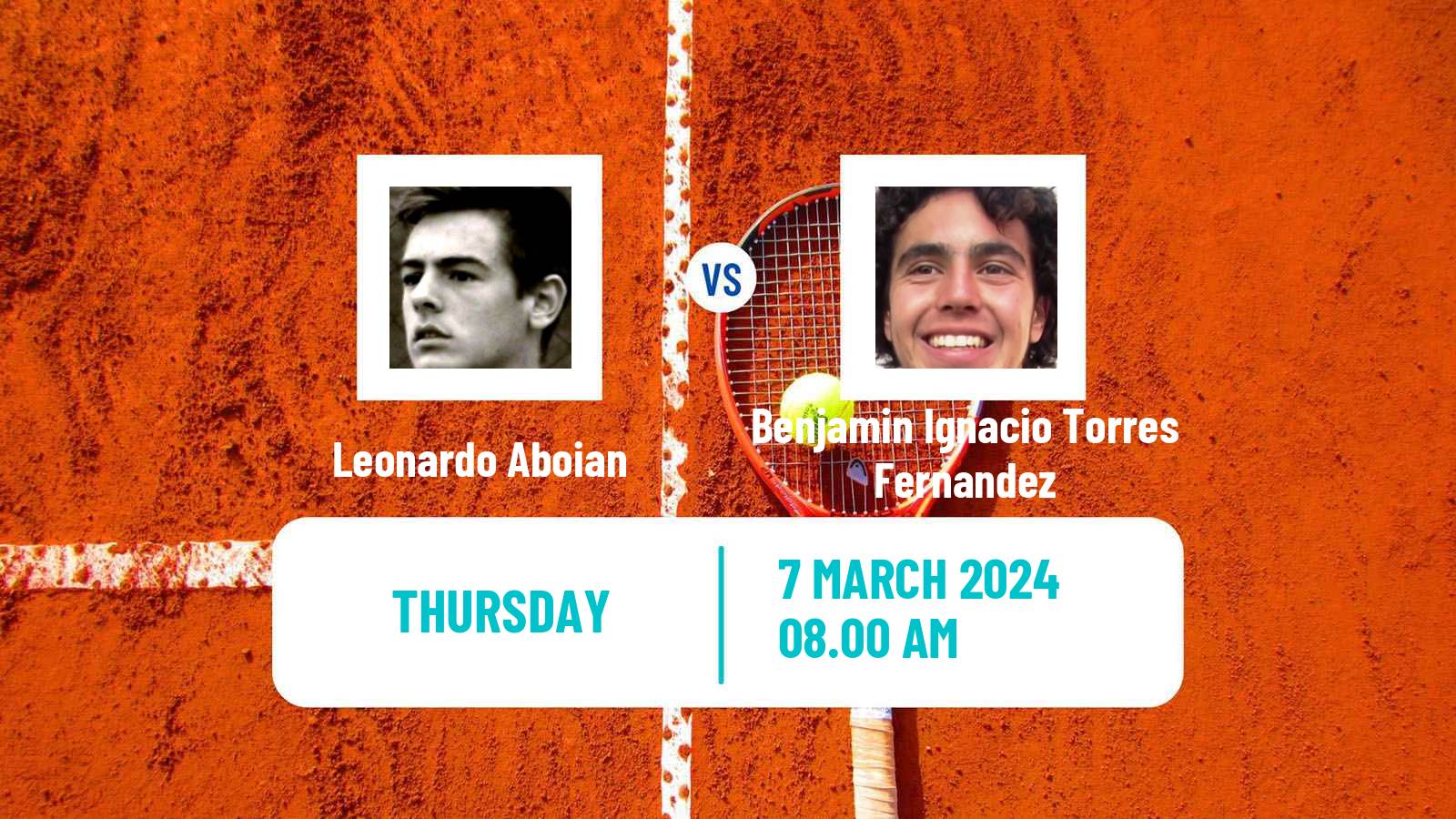 Tennis ITF M25 Recife Men Leonardo Aboian - Benjamin Ignacio Torres Fernandez
