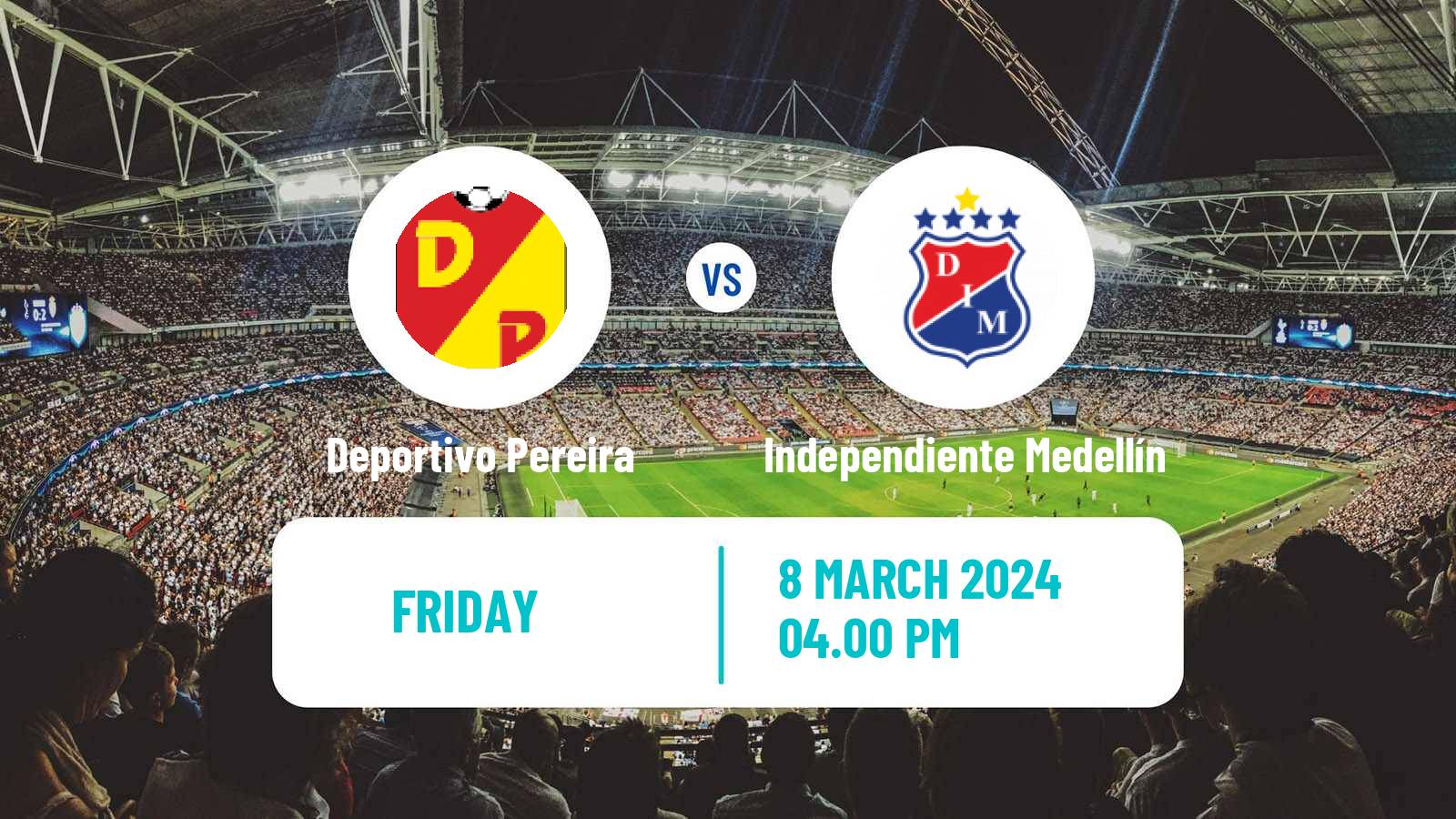 Soccer Colombian Liga Women Deportivo Pereira - Independiente Medellín