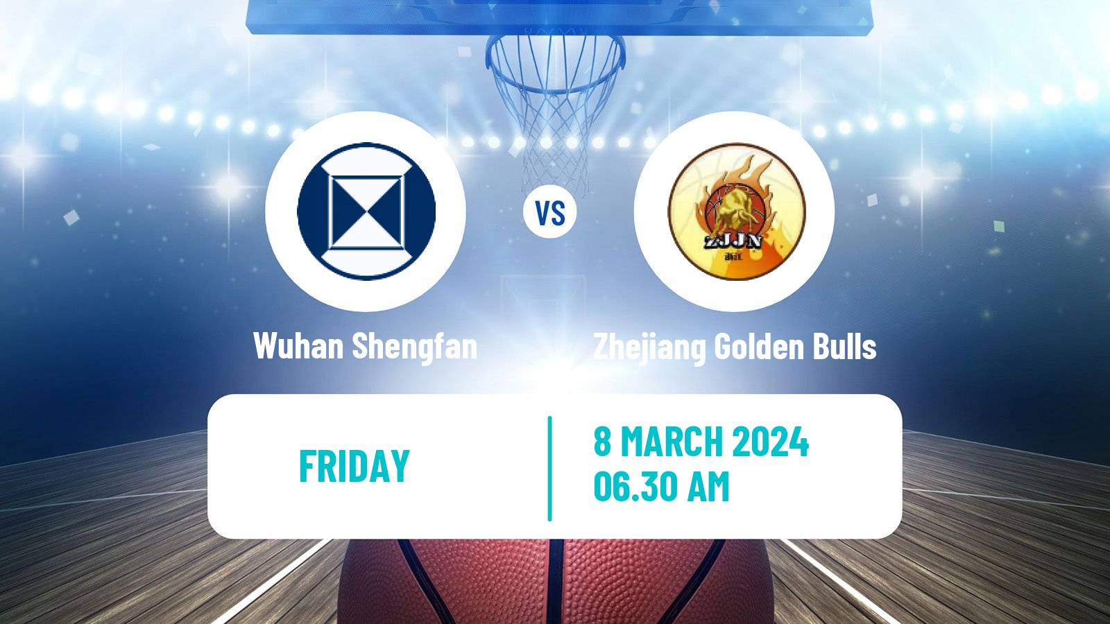 Basketball WCBA Wuhan Shengfan - Zhejiang Golden Bulls